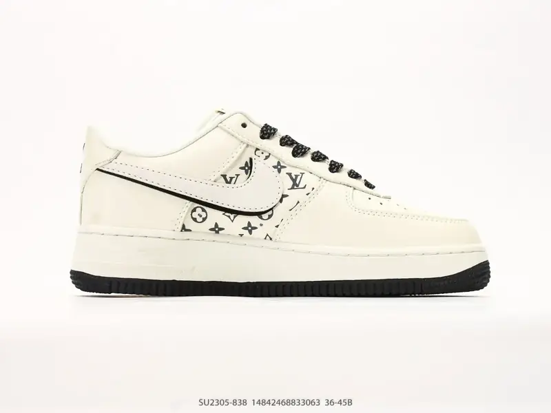 耐克 Nike Air Force 1 '07 ”路易威登联名 ”空军一号含气垫 低帮百搭厚底增高休闲运动板鞋 SU2305-838 #14842468833063
