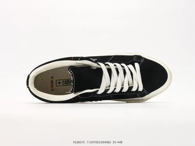 Converse One Star 匡威木村一星复古休闲滑板鞋 163857C #11247055394082