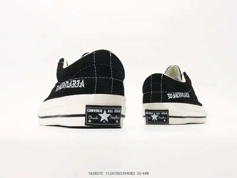 Converse One Star 匡威木村一星复古休闲滑板鞋 163857C #11247055394082