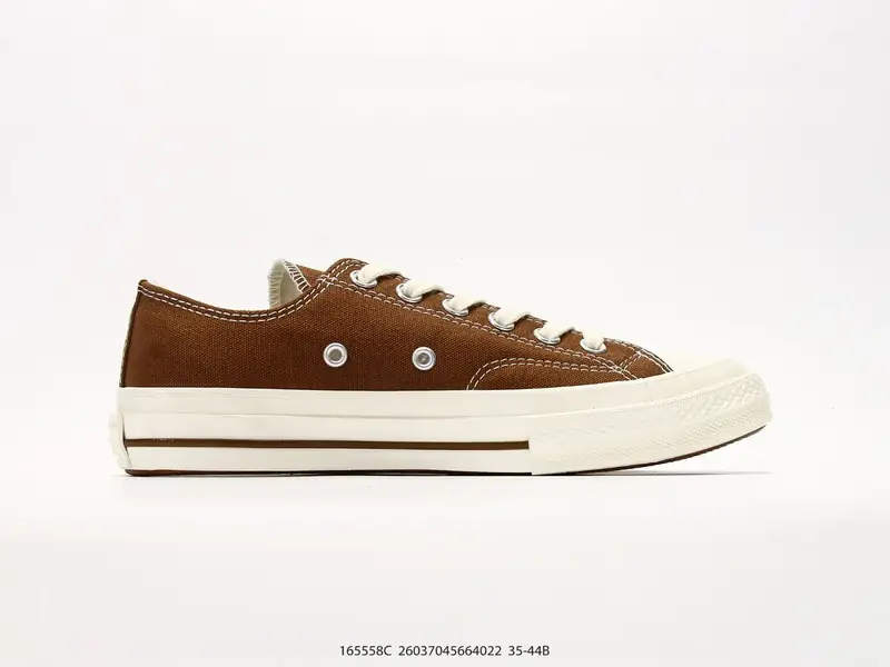 Carhartt WIP x Converse 1970s 卡哈特联名 棕色 匡威舒适百搭男女休闲帆布鞋 165558C #26037045664022