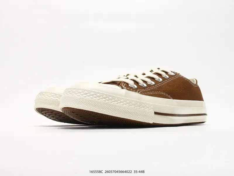 Carhartt WIP x Converse 1970s 卡哈特联名 棕色 匡威舒适百搭男女休闲帆布鞋 165558C #26037045664022