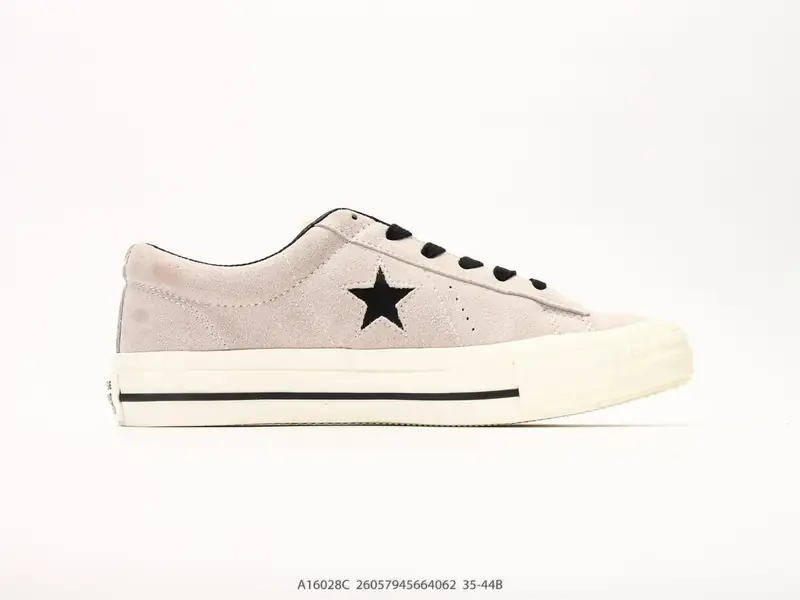 匡威Converse All Star 低帮男女士运动鞋 一星全明星复古 休闲百搭板鞋 户外经典透气皮革慢跑鞋 A16028C #26057945664062