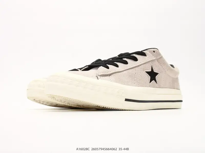 匡威Converse All Star 低帮男女士运动鞋 一星全明星复古 休闲百搭板鞋 户外经典透气皮革慢跑鞋 A16028C #26057945664062