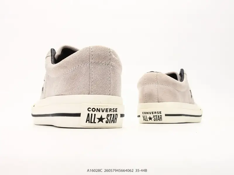 匡威Converse All Star 低帮男女士运动鞋 一星全明星复古 休闲百搭板鞋 户外经典透气皮革慢跑鞋 A16028C #26057945664062