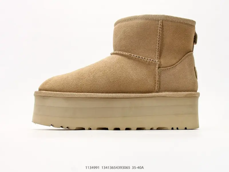 UGG Stiefel Wildleder Komfortabel Dicke Sohle 1134991 #13413654393065